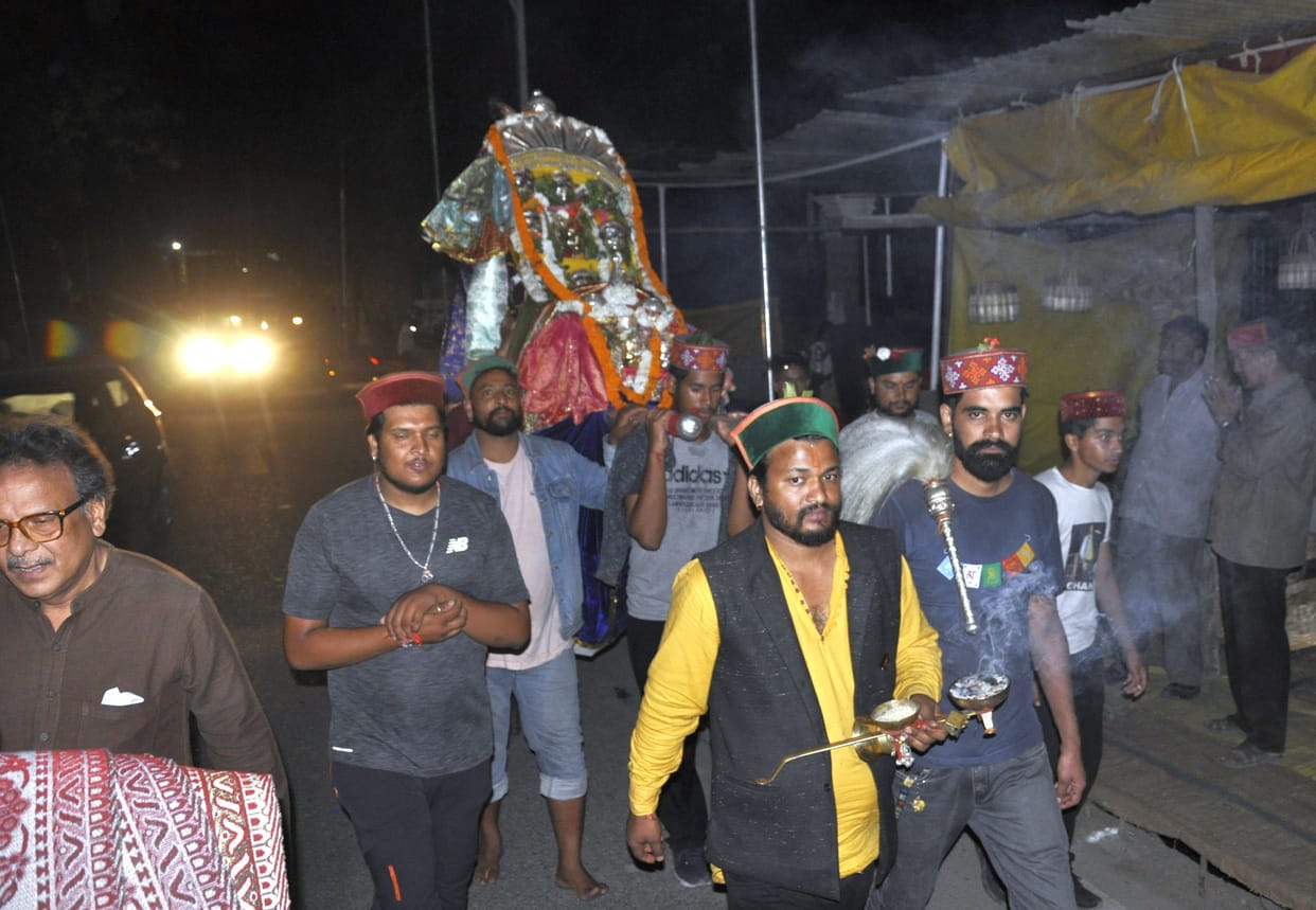 200 deities leave from the district for Dussehra festival