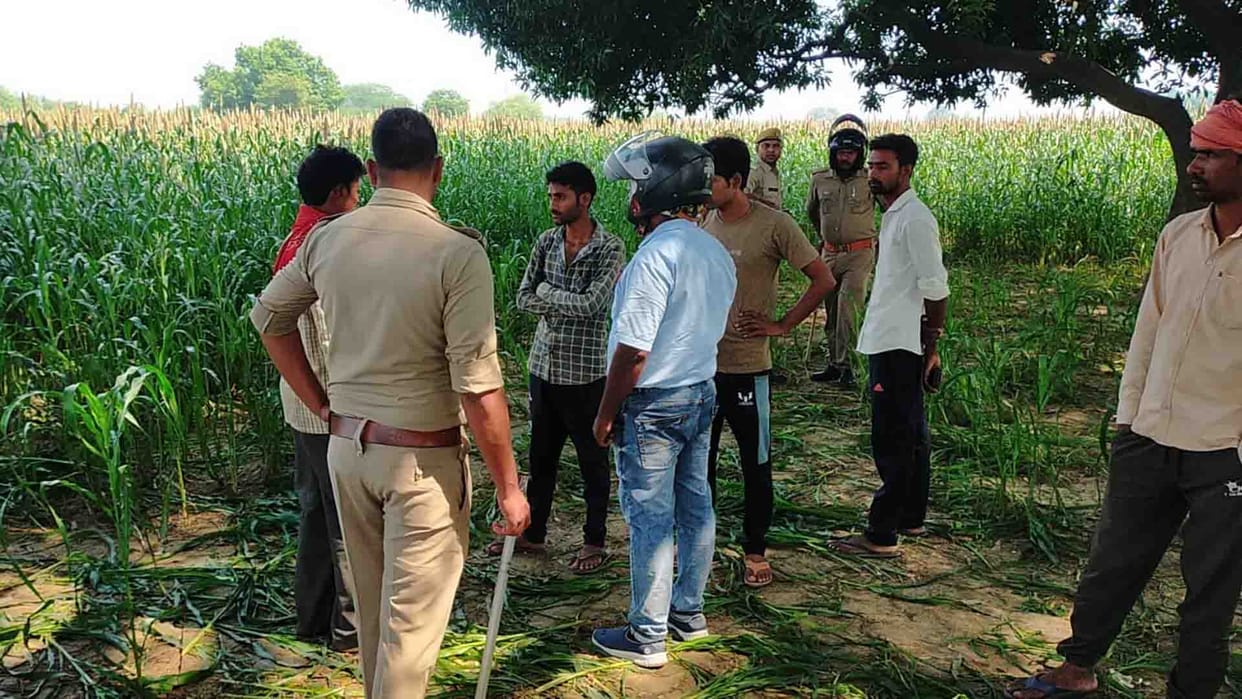 Auraiya Crime: Teenager body found in the field, suspected of murder after misdeed