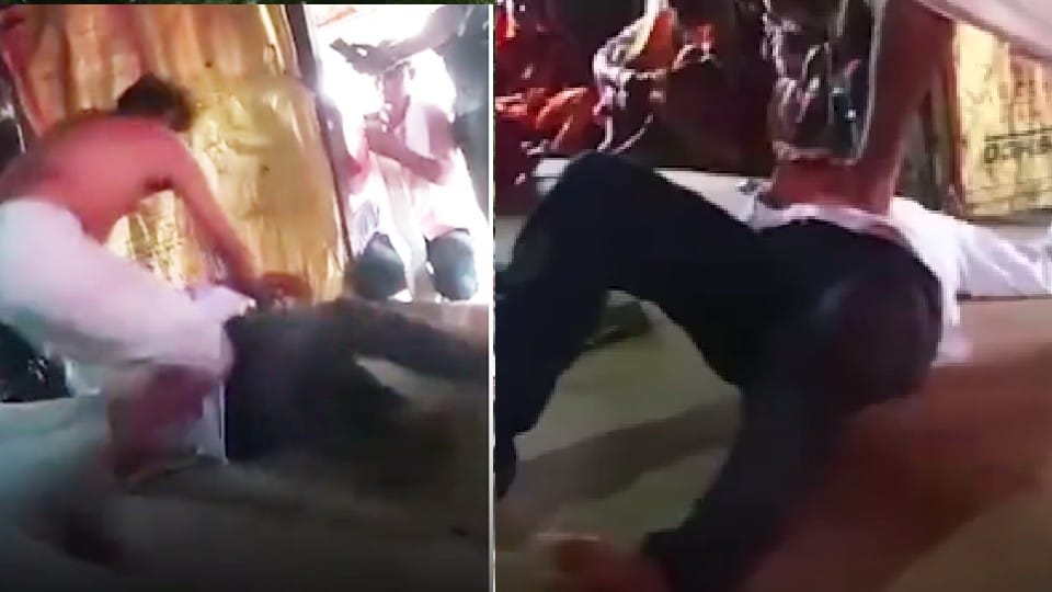 In the name of exorcism, the tantrik beat the businessman fiercely