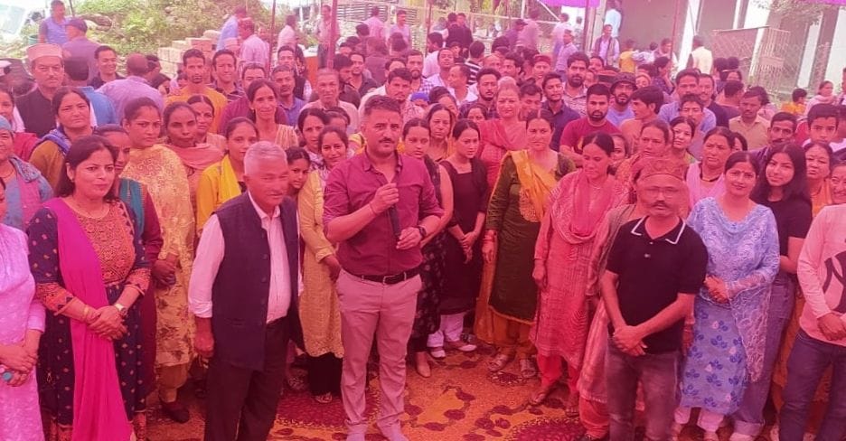 Advocate Mahender Singh thakur start election Campaign