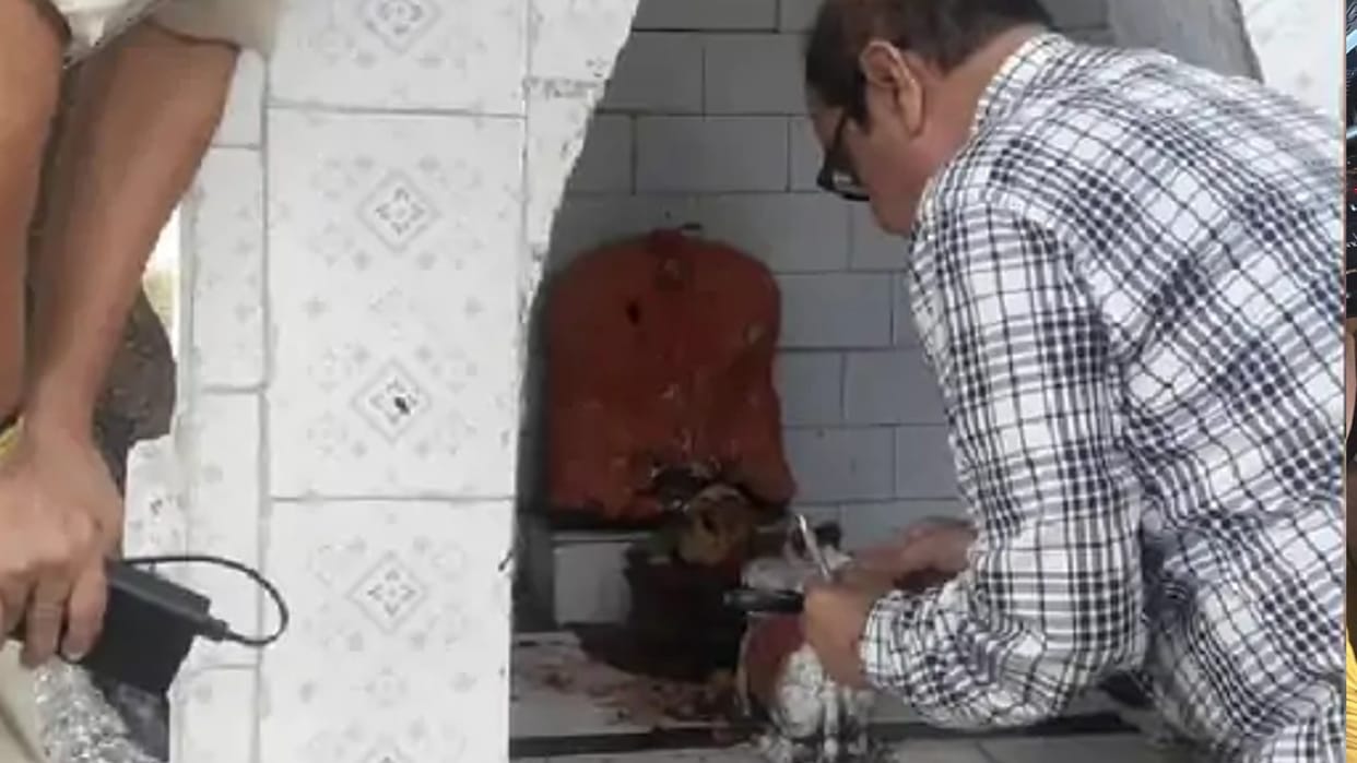 preparing for CA Student murdered in gwalior Shiv temple blood-soaked body found