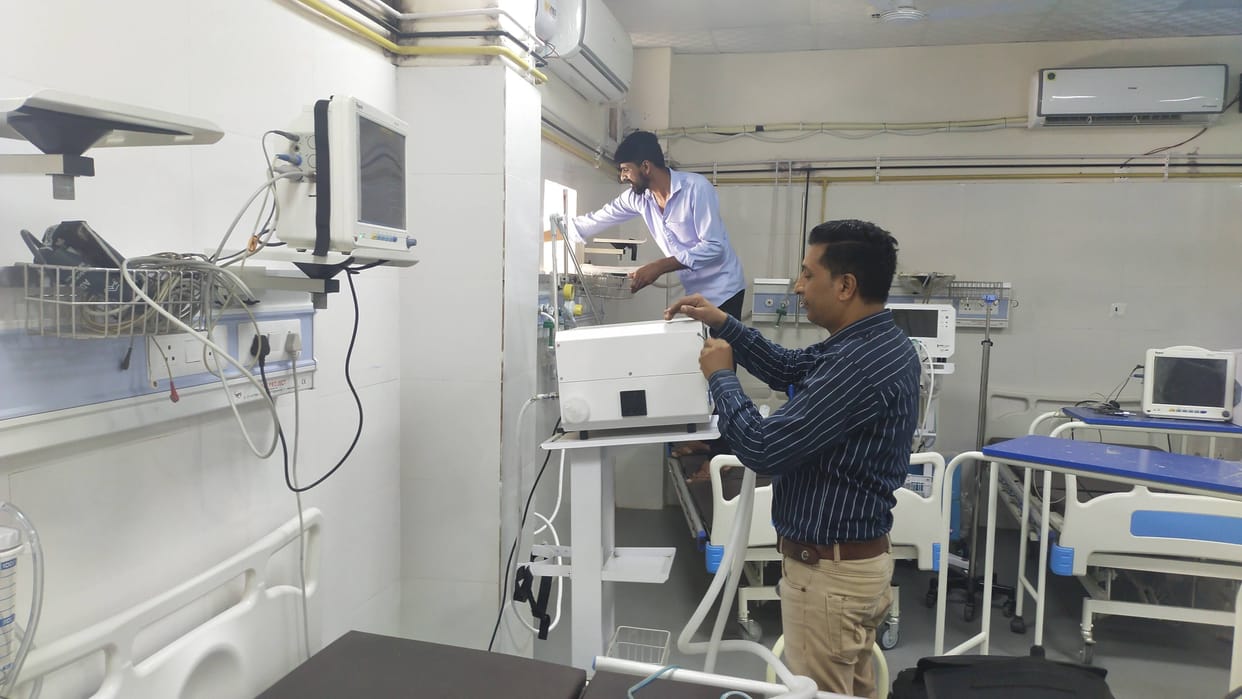 Civil hospital to now get 24-hour ICU facility, 5 out of 10 beds started, two medical officers deployed