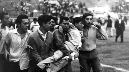 Football match accidents before indonesia Stampede 300 fans died in peru in 1964