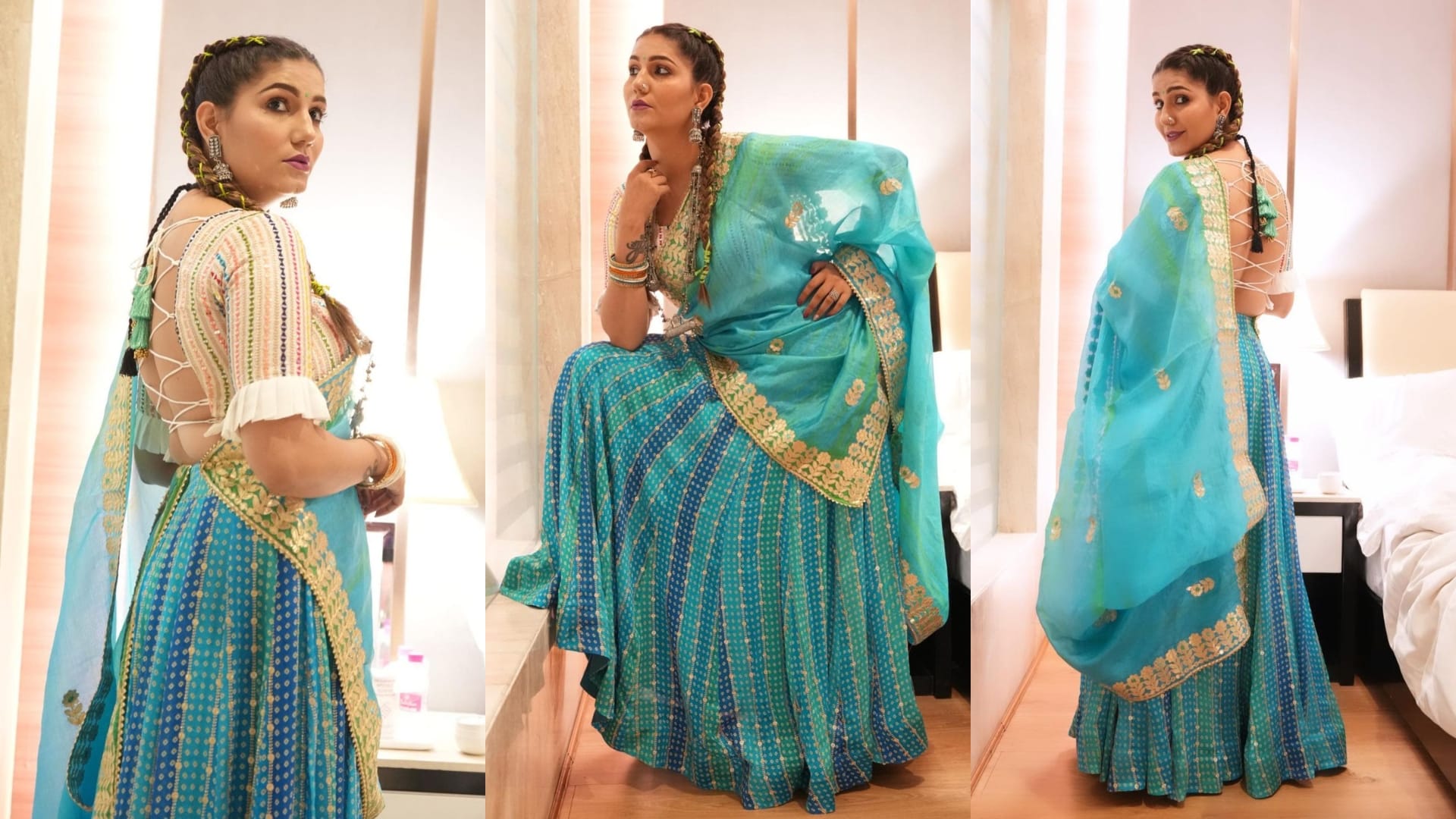 Photos Of The Day Sapna Choudhary shweta tiwari Isha Gupta Avneet Kaur Mouni Roy Disha Parmar Sanjeeda Shaikh