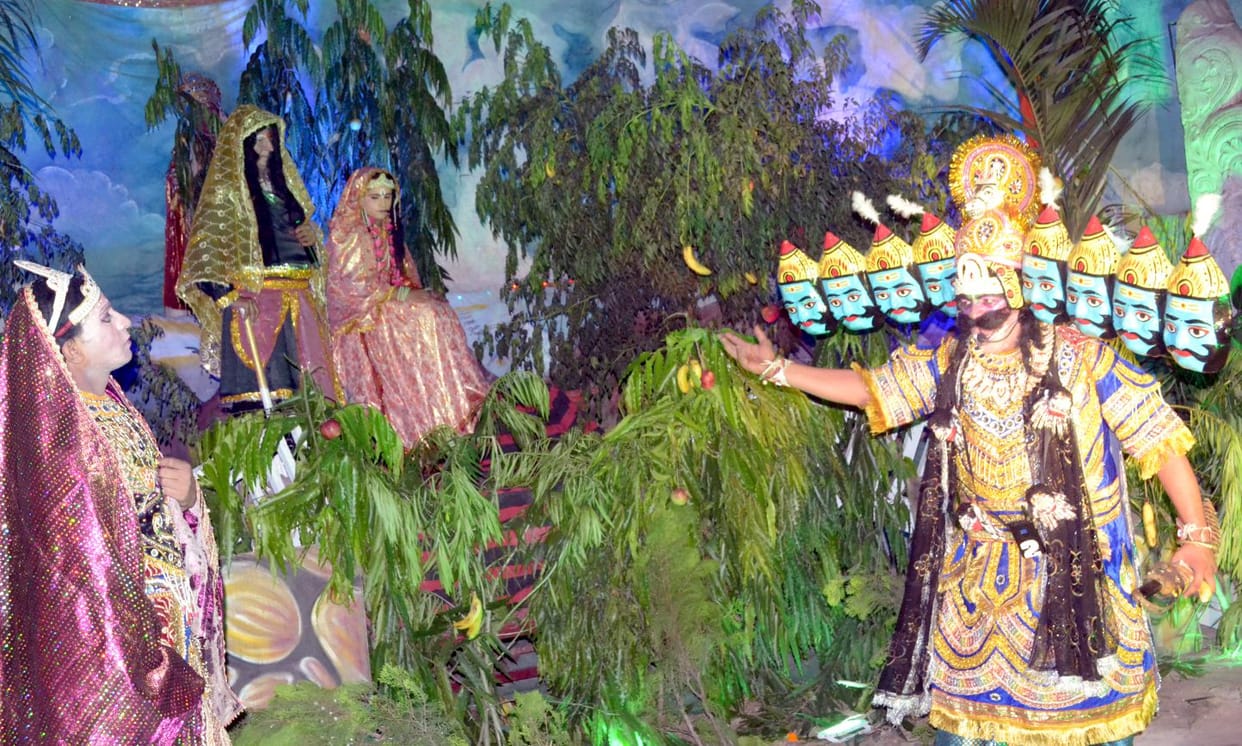 Ravana kidnapped Sita