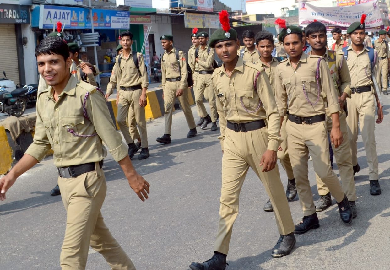 NCC cadets launched cleanliness drive