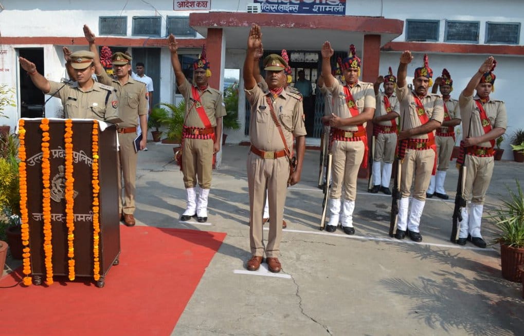 SP administered oath to policemen