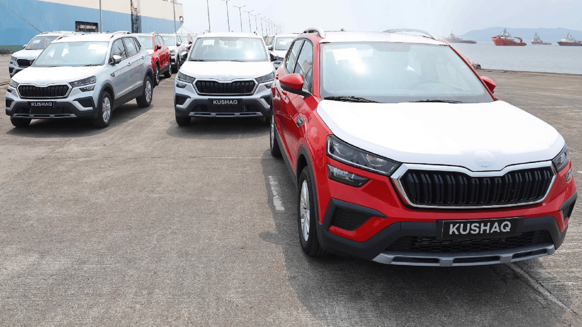 Skoda Auto India commences export of made-in-India Kushaq mid-size SUV to global markets News in Hindi