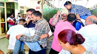 Bus falls into a ditch in Udhampur, 67 injured, one dead
