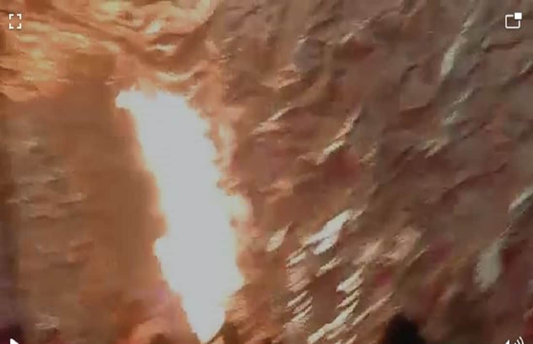 Bhadohi Durga Puja Pandal Fire Break Case More than 67 Injured See Photos