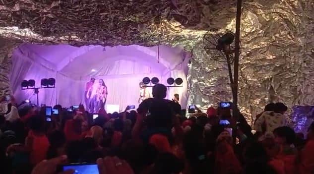 Durga puja pandal fire in Bhadohi screaming everywhere for three hours burnt faces were telling story