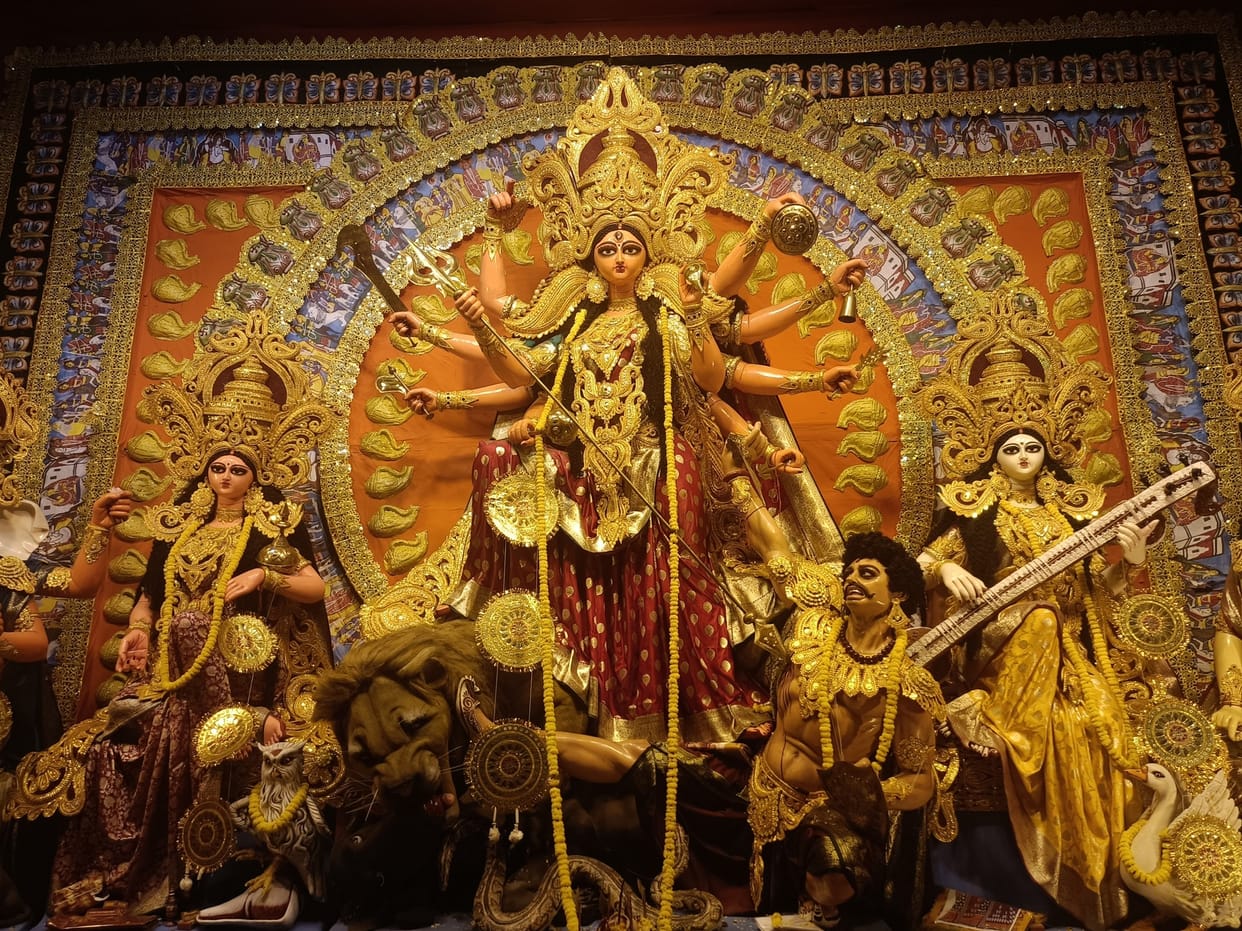durga puja: raining intermittently since Saptami in the Northeast including west bengal