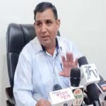 कांग्रेस प्रदेश उपाध्यक्ष विजय कुमार।