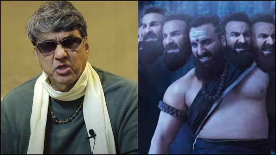 Boycott Adipurush trend on twitter mukesh khanna react prabhas kriti sanon and saif ali khan film teaser
