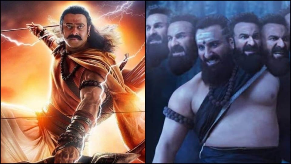 Boycott Adipurush trend on twitter prabhas kriti sanon and saif ali khan film troll after release teaser