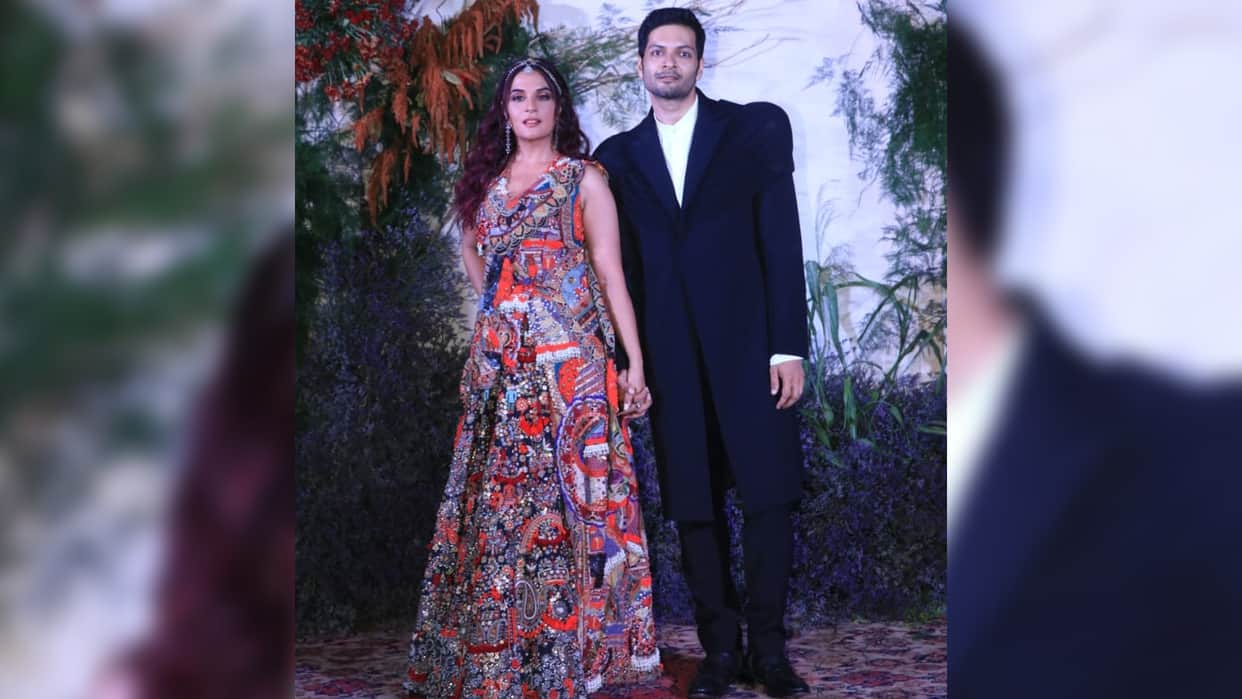 Richa Chadha Ali Fazal Reception Hrithik Roshan Vishal Bhardwaj Tabu and many more attended party