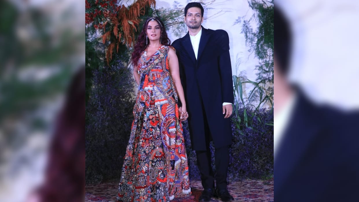 Richa Chadha Ali Fazal Reception Hrithik Roshan Vishal Bhardwaj Tabu and many more attended party