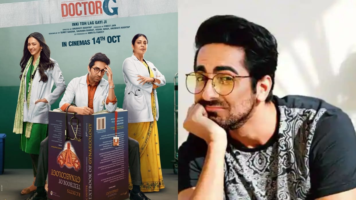 Doctor G Ayushmann Khurrana share bts video of his upcoming film reveal wanted to become doctor before actor