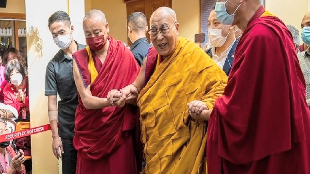Dalai Lama said that Buddhism and Tibet's tradition spreading rapidly in China too