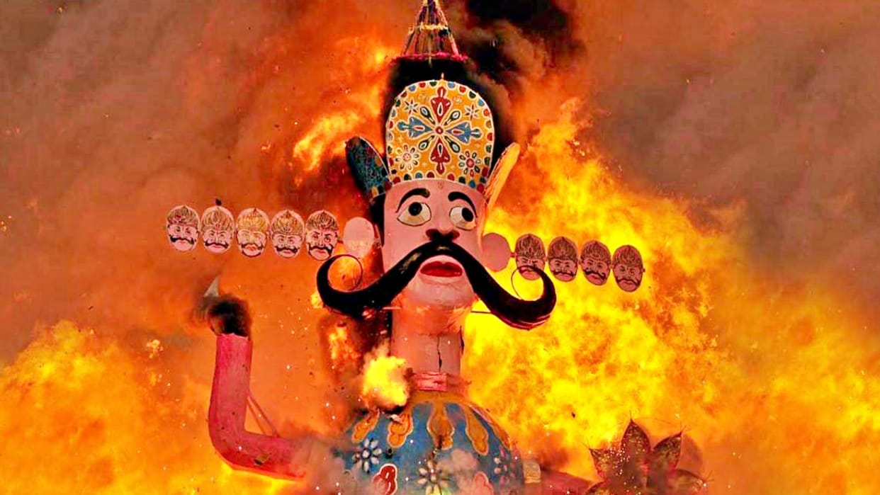 This Dussehra Ravana is facing the brunt of inflation in Gwalior