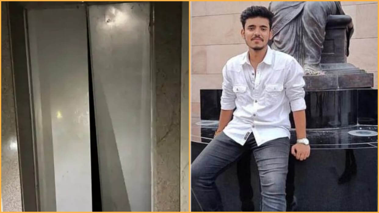 Engineering student fell from 11th floor in Jaipur due to problem in lift