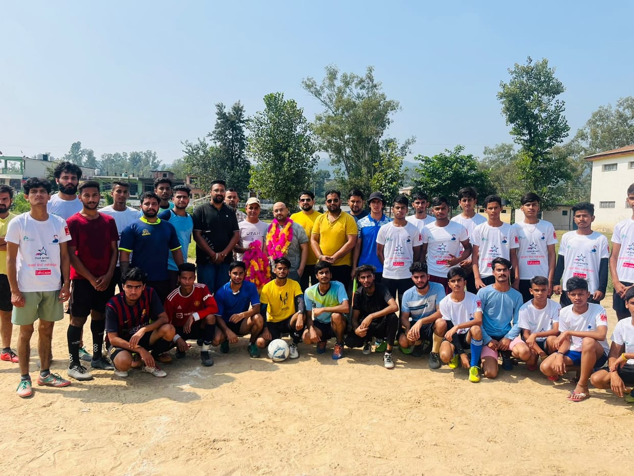 ofllager football club win sansad khel mahakumb pratiyogita in gumarwi