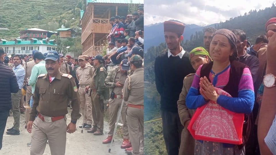 UKSSSC paper leak case Accused former BJP leader and Zilla Panchayat member Hakam Singh Rawat Bulldozer Resort