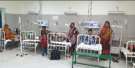 District Hospital: Fever is not stopping, a child has died