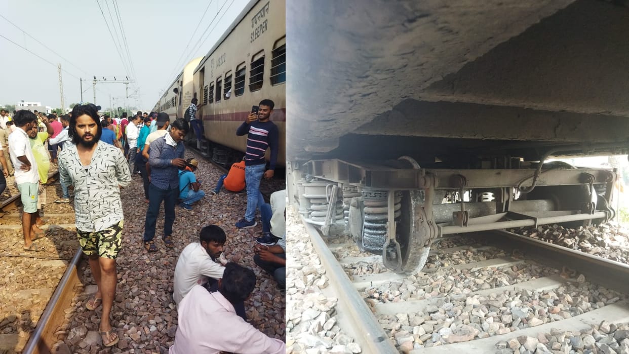 Coach of Jammu Tawi Express derails in Bulandshahr