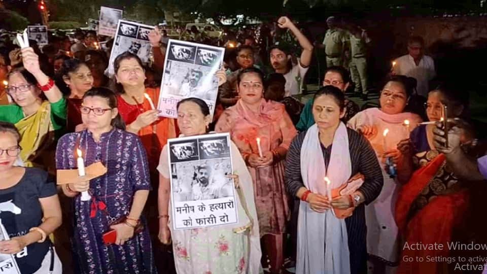 Tension after Manish murder in Nand Nagri several companies of police and paramilitary forces deployed