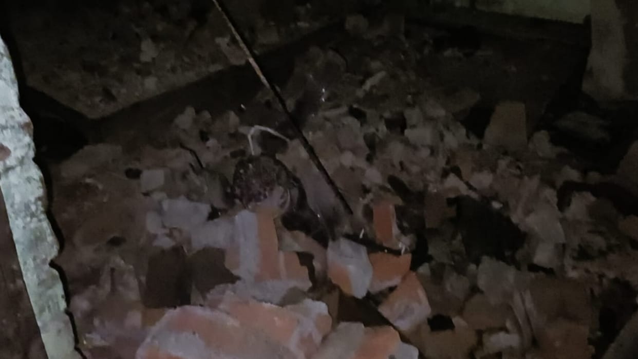one died in a blast in a village of BKT in Lucknow.