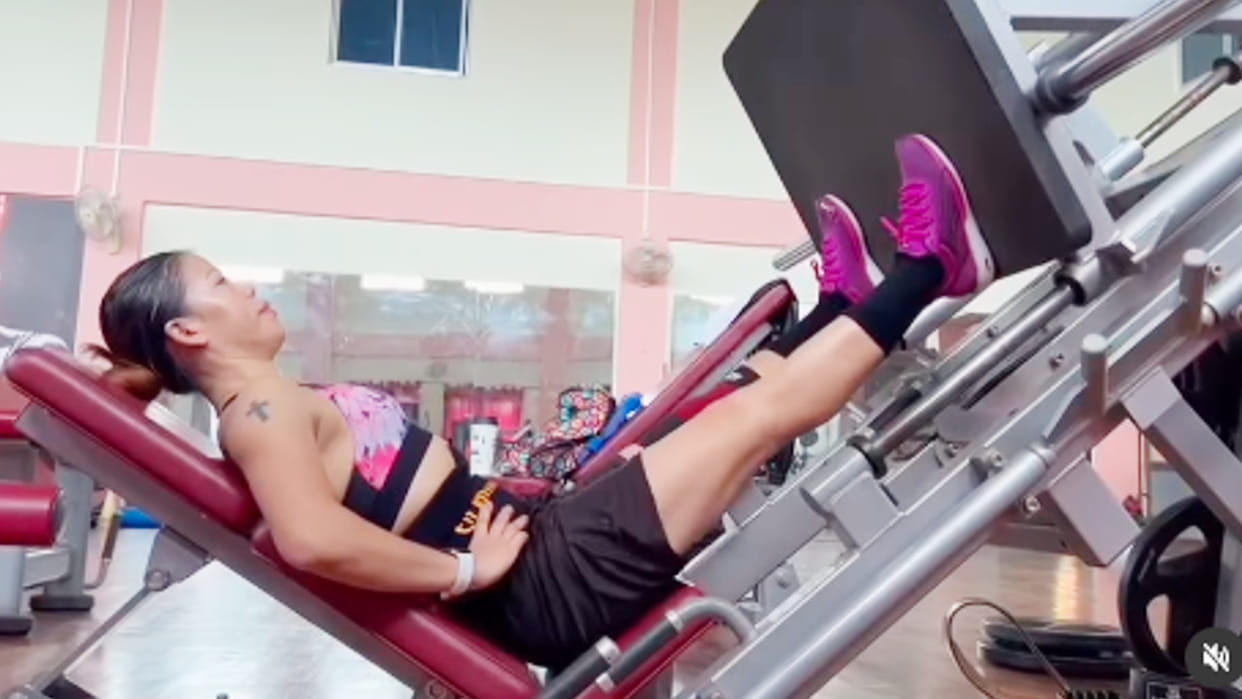 Is boxer Mary Kom preparing to enter the ring again? Sweat profusely in the gym, see VIDEO