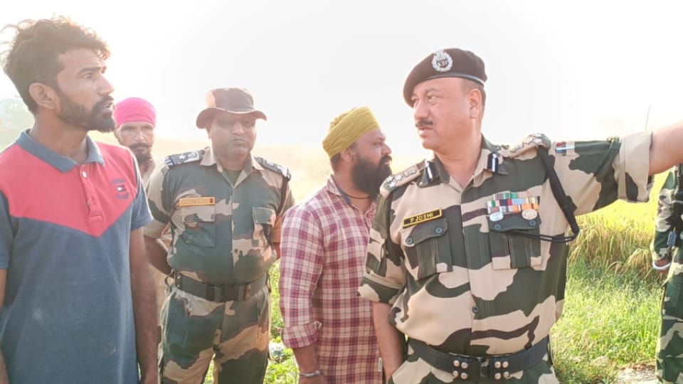 BSF Fired on Pakistani Drone in Dera Baba Nanak of Punjab