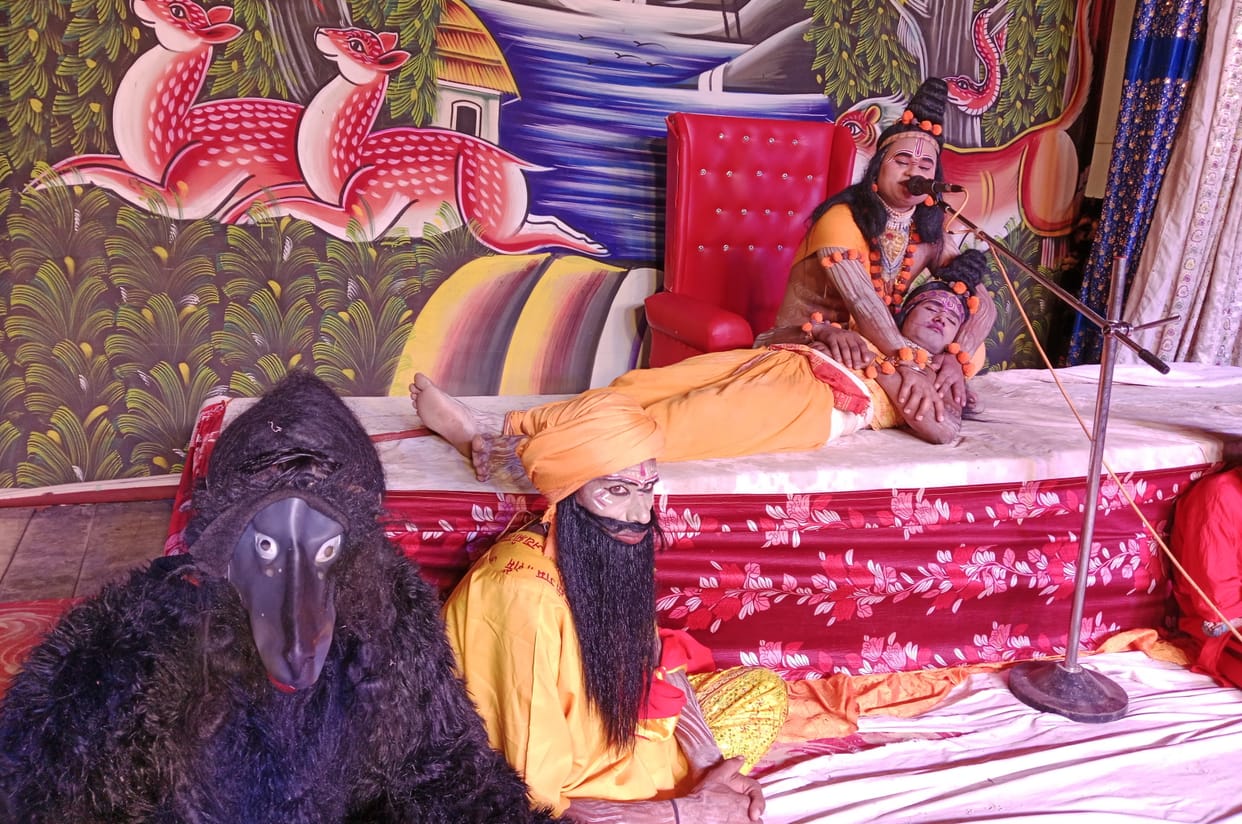 Fire set in Hanuman's tail, Lanka of ego burnt to ashes