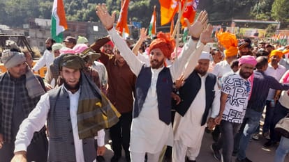 Amit Shah in Jammu Live update: Worship Mata Vaishno Devi katra rally in rajouri News in Hindi