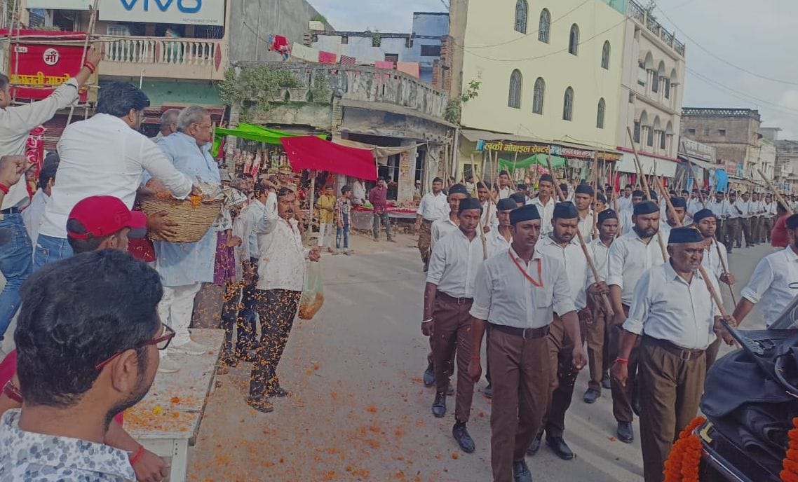 rss volunteers did path sanchalan