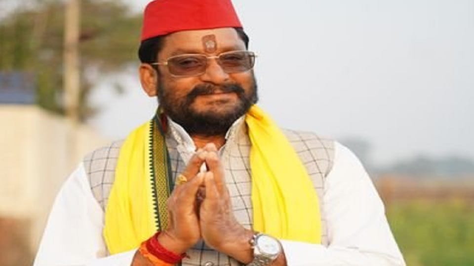 MLA Jai Kishan Sahu played role of raja Dashrath in Ramlila In ghazipur