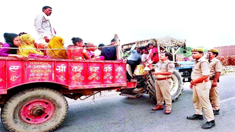Tractor-Trolley Accident in Kasganj After kanpur Accident