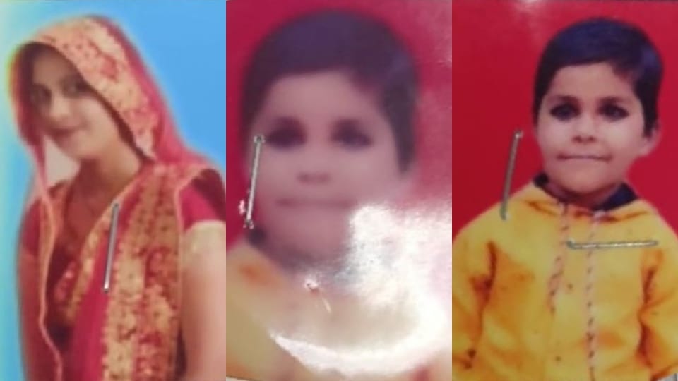 man arrested for killing woman and her two children in mathura