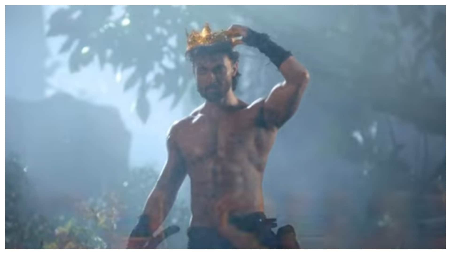 Aayush Sharma upcoming untitled movie AS 03 Teaser Out Actor shares a glimpse of his fierce look