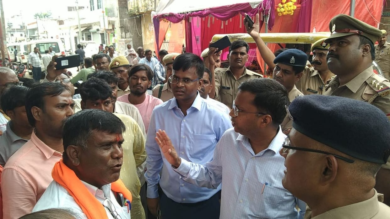 Committee officials flared up due to chaos, clashes with officers