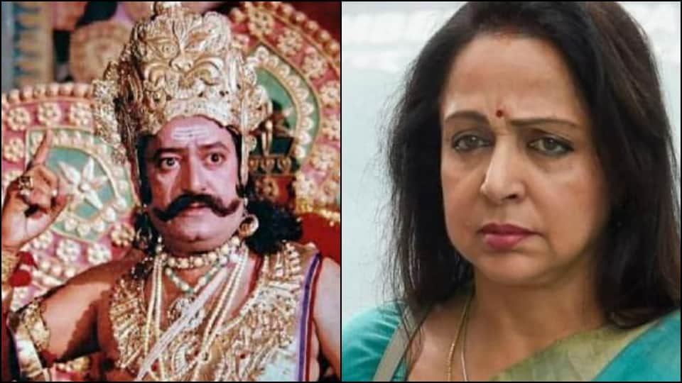 Arvind Trivedi Death Anniversary ramanand sagar ramayan fame ravan took 20 retakes to slap hema malini in film