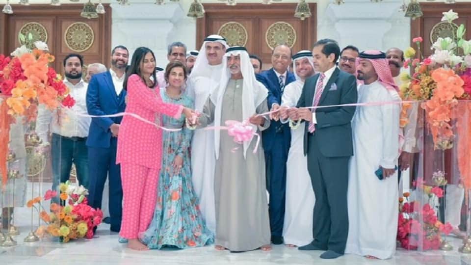 Dubai Hindu Temple : officially open today, devotees have a glimpse of marble building seen on September 1