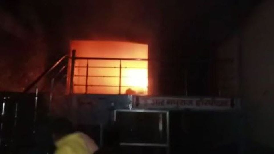 Agra Hospital fire victim family in shock after three deaths