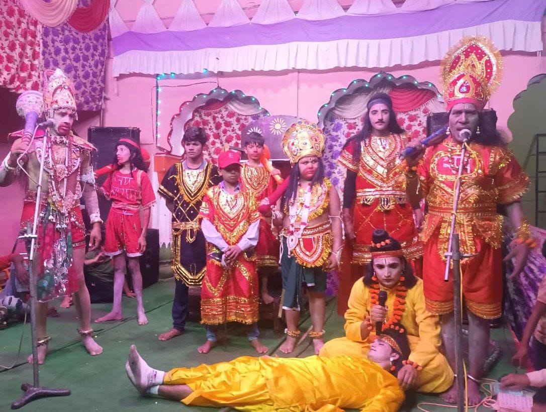 Lakshman became unconscious due to the unfailing power