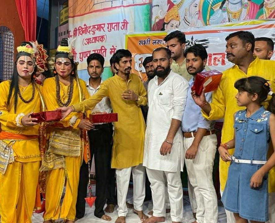 Ramlila Maidan resonated with the cheers of Shri Ram