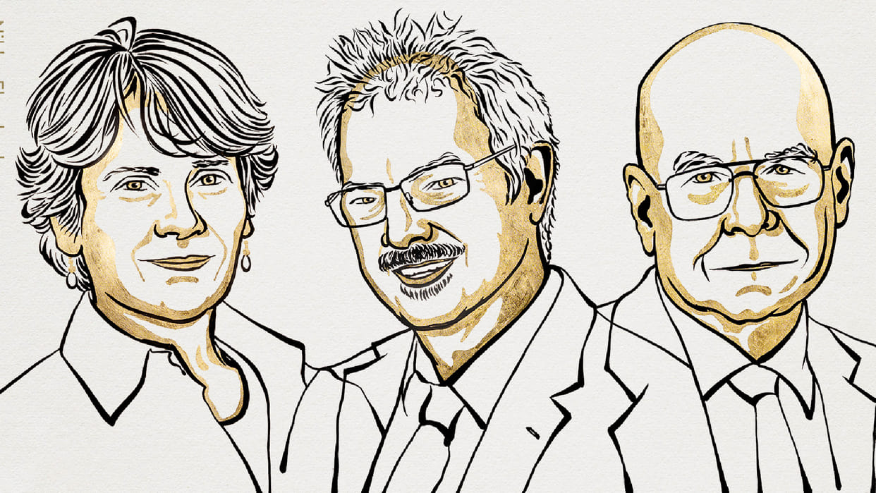 Nobel Prize Chemistry to Carolyn Bertozzi Morten Meldal Barry Sharpless for the development of click chemist