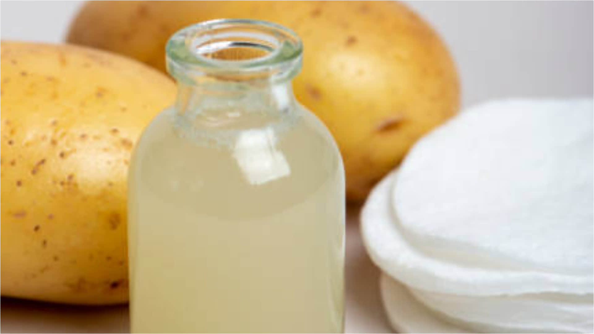 how to use potato on face for get rid of dark circles and dark spots
