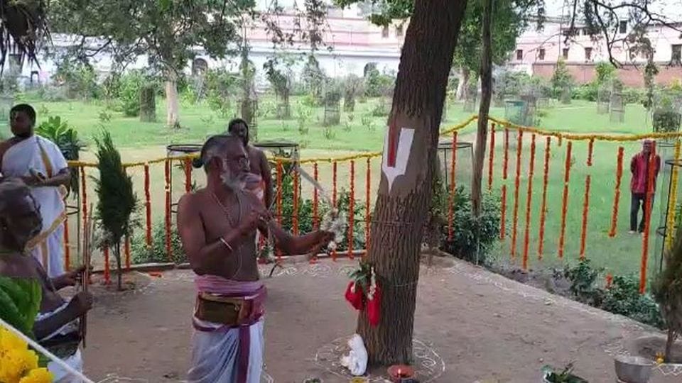 Vijayadashami celebration in Rangnath Temple Vrindavan