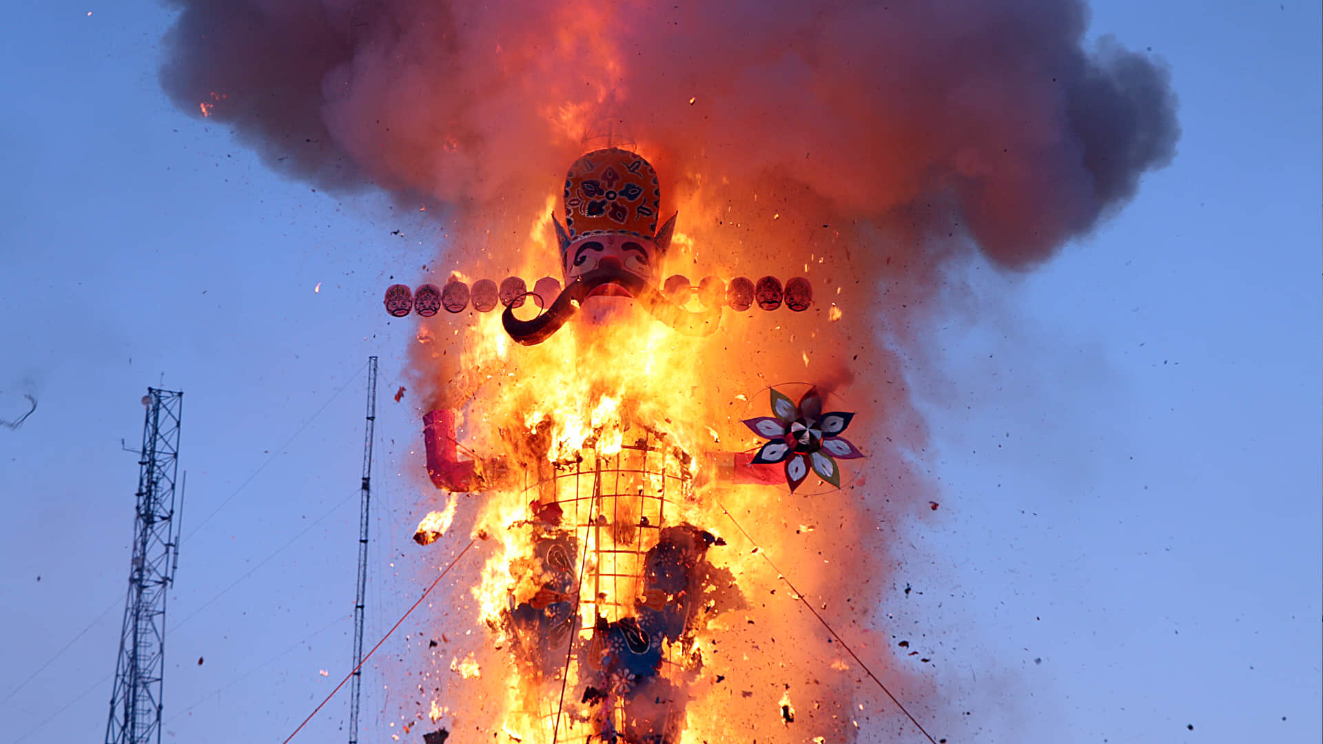 Dussehra Ravan Dahan celebration across the country devi Durga visarjan 2022